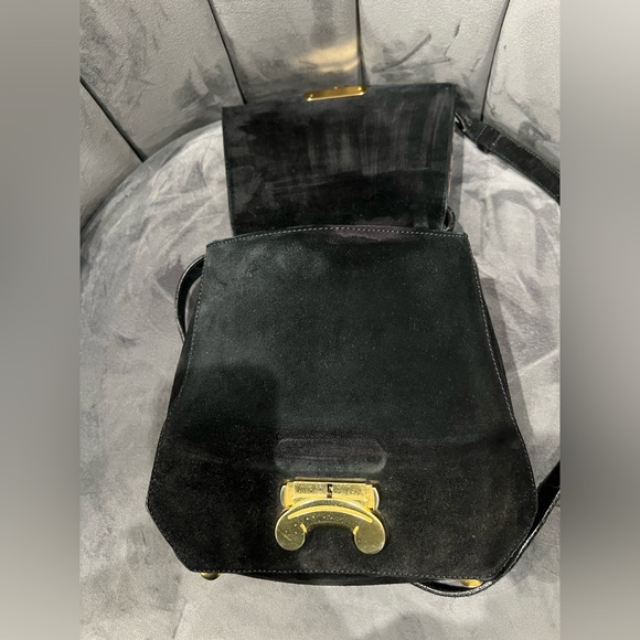 Vintage Celine Triomphe Suede Two-Way bag - Picture 9 of 17